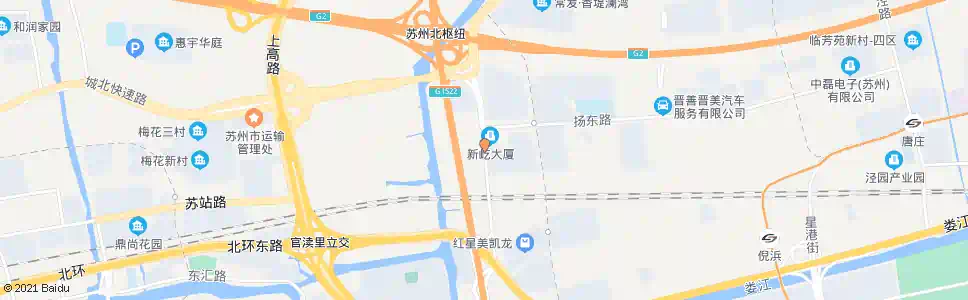 苏州弘德隆_公交站地图_苏州公交_妙搜公交查询2025