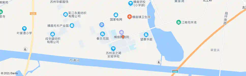 苏州横扇文体广场_公交站地图_苏州公交_妙搜公交查询2025
