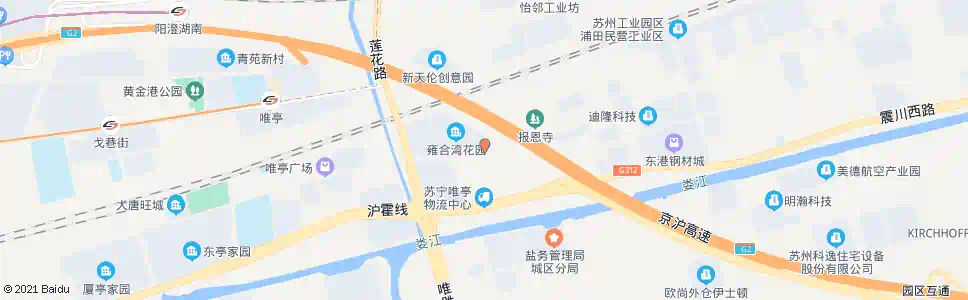 苏州雍合湾花园_公交站地图_苏州公交_妙搜公交查询2025