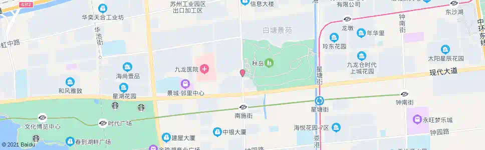 苏州白塘公园_公交站地图_苏州公交_妙搜公交查询2025
