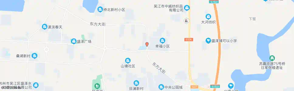 苏州盛小升明校区_公交站地图_苏州公交_妙搜公交查询2025