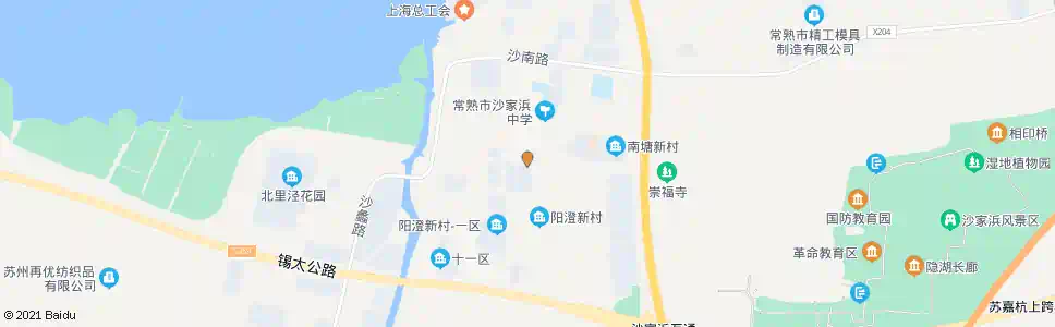 苏州沙家浜菜场_公交站地图_苏州公交_妙搜公交查询2025