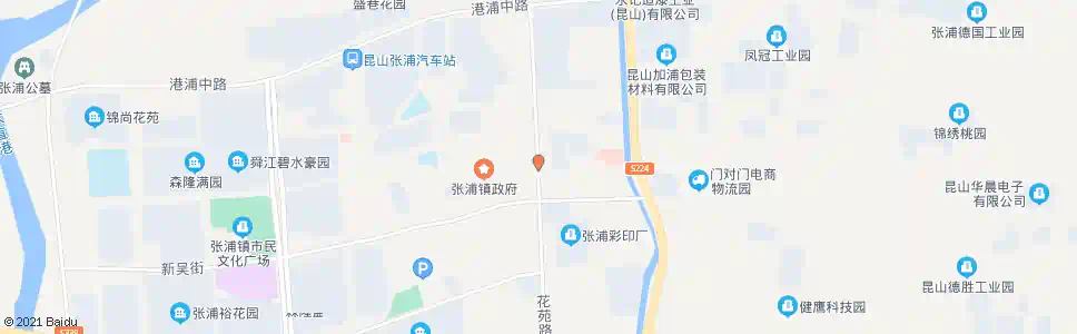 苏州花苑路茶风街_公交站地图_苏州公交_妙搜公交查询2025