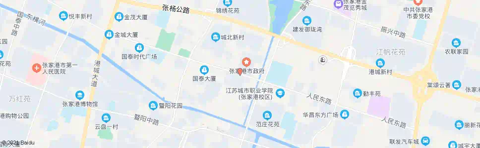 苏州市政府(张家港)_公交站地图_苏州公交_妙搜公交查询2025