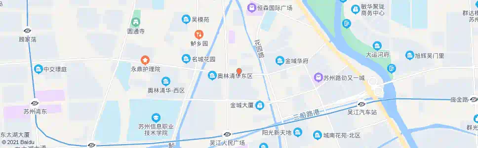 苏州吴江大厦_公交站地图_苏州公交_妙搜公交查询2025