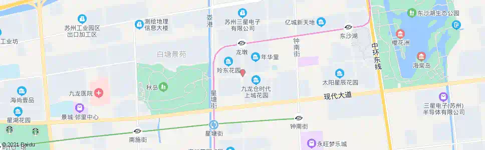 苏州苏州大道东琉璃街_公交站地图_苏州公交_妙搜公交查询2025