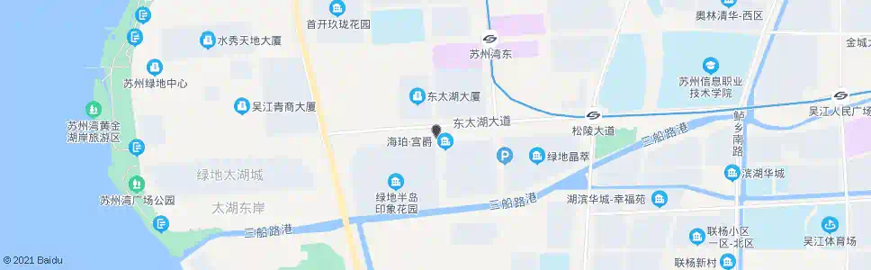 苏州夏蓉街东太湖大道口_公交站地图_苏州公交_妙搜公交查询2025