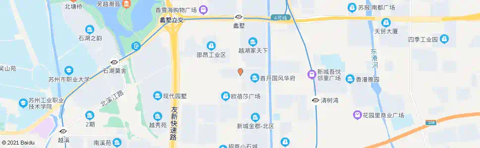 苏州春晖桥北_公交站地图_苏州公交_妙搜公交查询2025