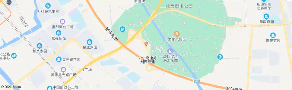 苏州禊湖道院_公交站地图_苏州公交_妙搜公交查询2025
