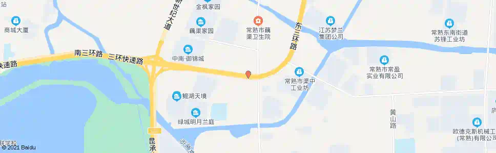 苏州常昆路口_公交站地图_苏州公交_妙搜公交查询2025