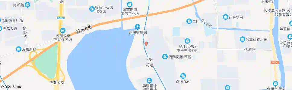 苏州西湖小区中_公交站地图_苏州公交_妙搜公交查询2025