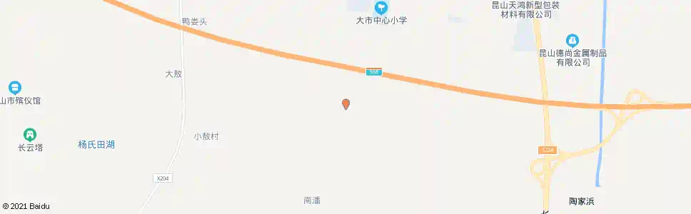 苏州南姚村委_公交站地图_苏州公交_妙搜公交查询2025