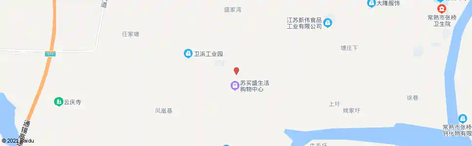 苏州卫家塘村_公交站地图_苏州公交_妙搜公交查询2025