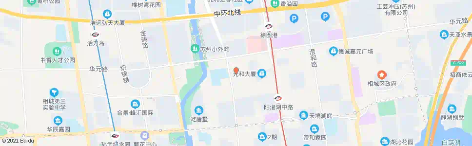 苏州嘉元路齐门北大街东_公交站地图_苏州公交_妙搜公交查询2025