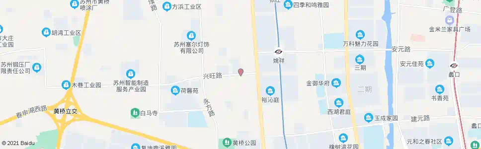 苏州兴旺路广济北路西_公交站地图_苏州公交_妙搜公交查询2025