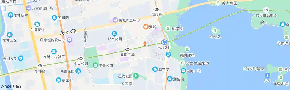 苏州国际大厦_公交站地图_苏州公交_妙搜公交查询2025