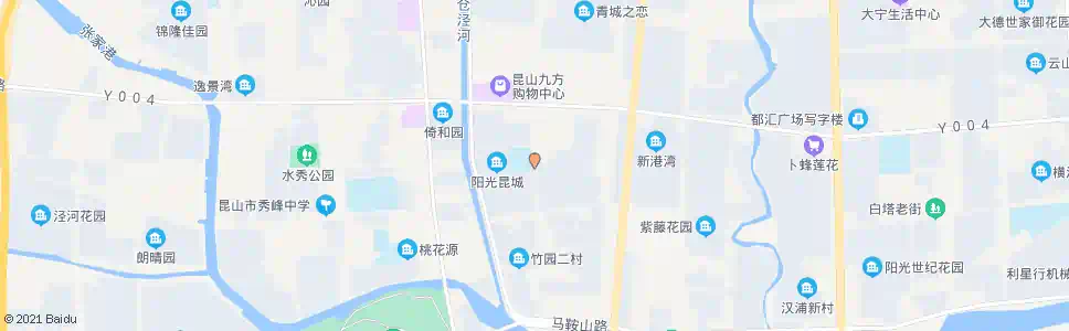 苏州阳光昆城_公交站地图_苏州公交_妙搜公交查询2025