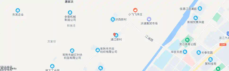 苏州浦江新村_公交站地图_苏州公交_妙搜公交查询2025