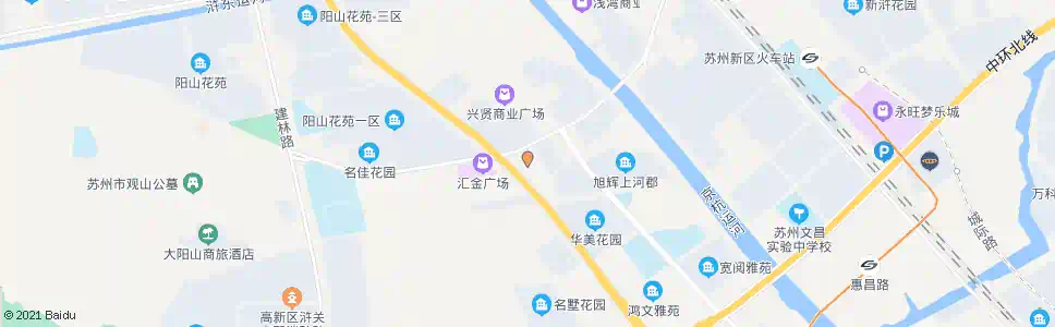 苏州鸿运家园_公交站地图_苏州公交_妙搜公交查询2025