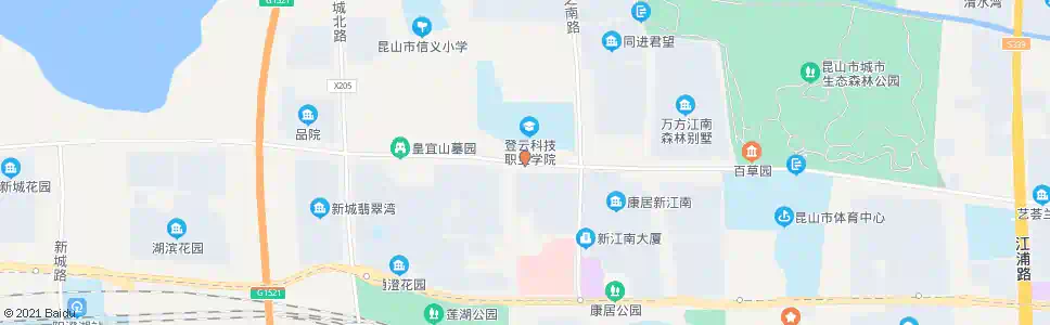 苏州登云学院_公交站地图_苏州公交_妙搜公交查询2025