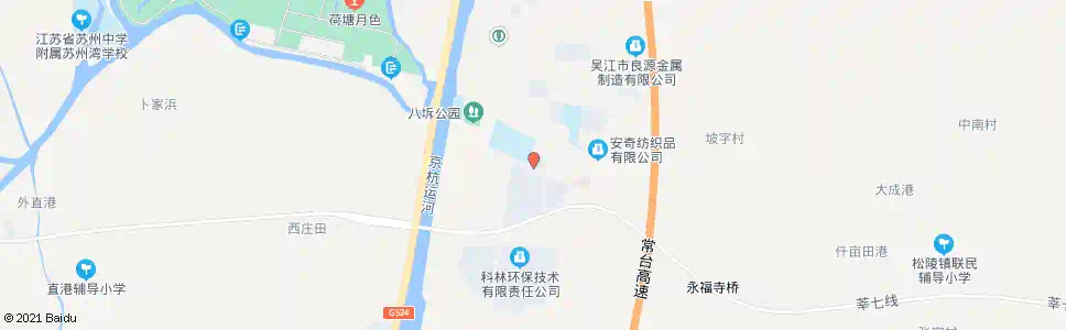 苏州八坼农贸市场_公交站地图_苏州公交_妙搜公交查询2025