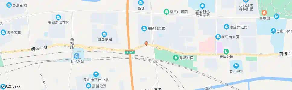 苏州新城翡翠湾南门_公交站地图_苏州公交_妙搜公交查询2025