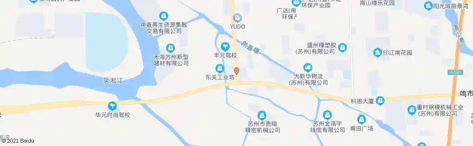 苏州东关村东_公交站地图_苏州公交_妙搜公交查询2025