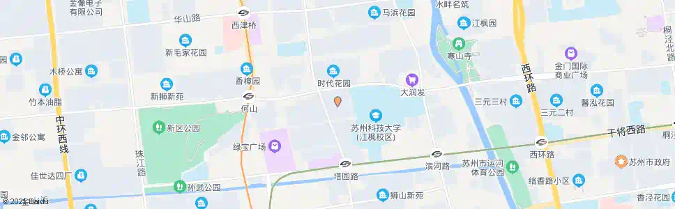 苏州名都花苑_公交站地图_苏州公交_妙搜公交查询2025