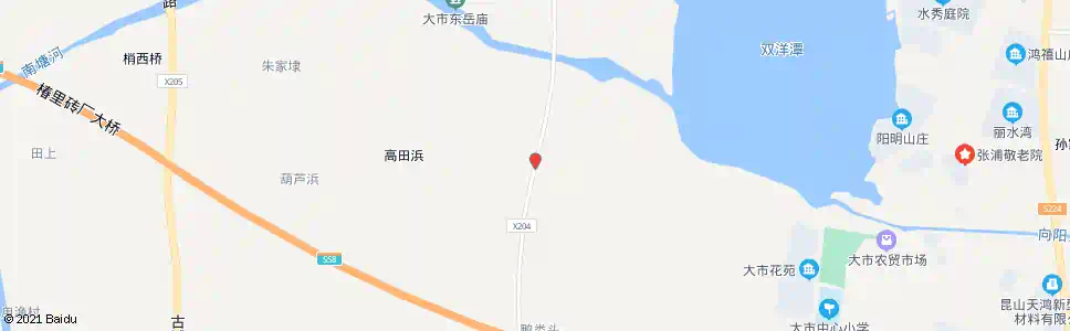 苏州大市村_公交站地图_苏州公交_妙搜公交查询2025