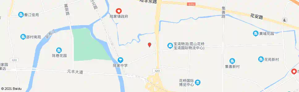 苏州陆家农贸市场_公交站地图_苏州公交_妙搜公交查询2025
