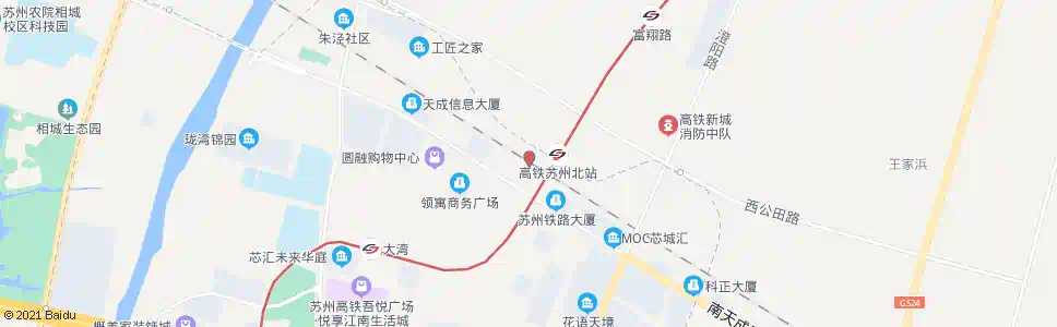 苏州庞东路吉市路北_公交站地图_苏州公交_妙搜公交查询2025