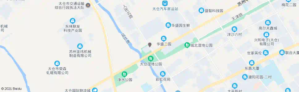 苏州华盛二园_公交站地图_苏州公交_妙搜公交查询2025