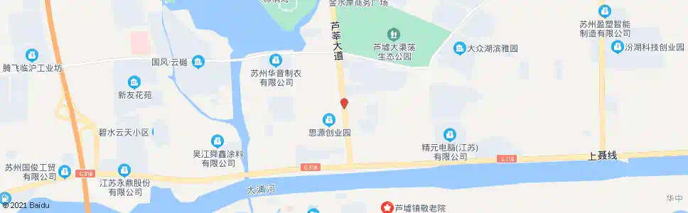 苏州芦墟大酒店_公交站地图_苏州公交_妙搜公交查询2025