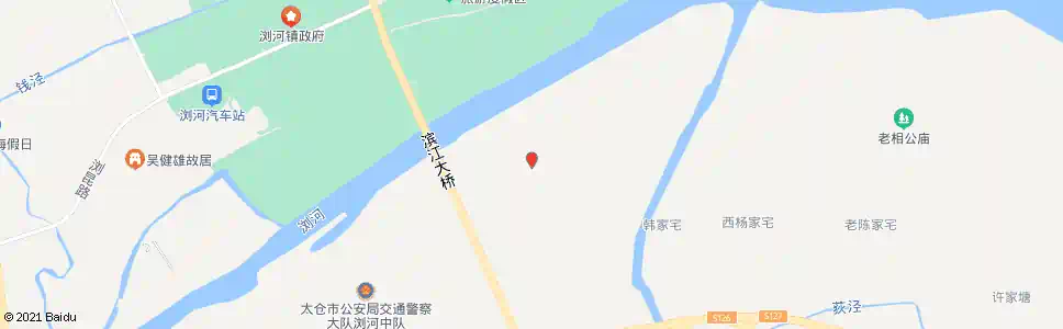 苏州樊家宅(沪太路新川沙路)_公交站地图_苏州公交_妙搜公交查询2025