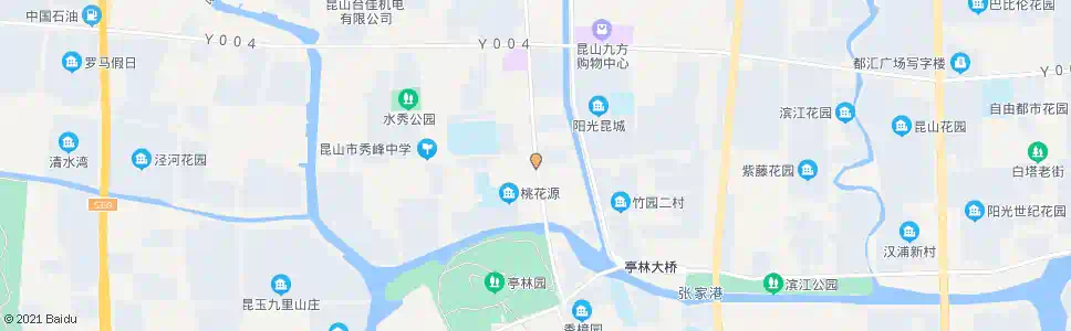 苏州北门路花园路_公交站地图_苏州公交_妙搜公交查询2025