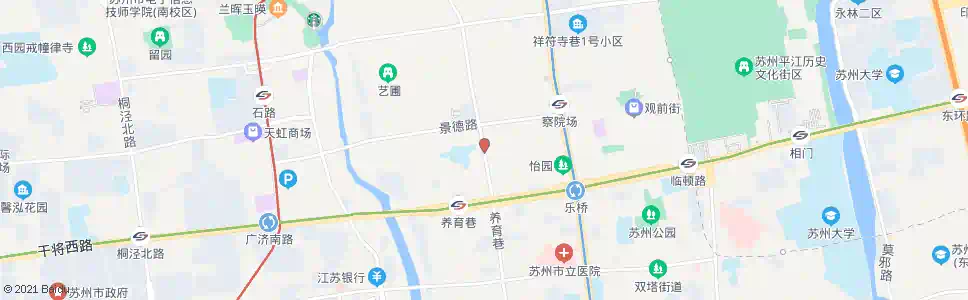 苏州景德路_公交站地图_苏州公交_妙搜公交查询2025