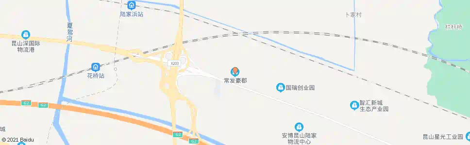 苏州常发豪郡_公交站地图_苏州公交_妙搜公交查询2025