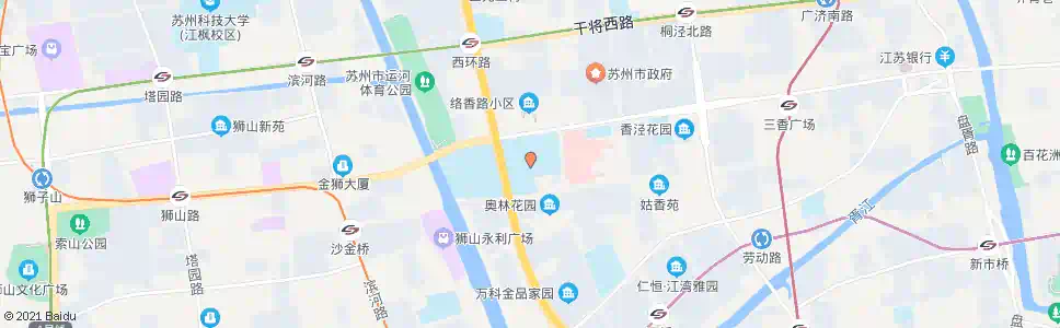 苏州东方体育中心站_公交站地图_苏州公交_妙搜公交查询2025