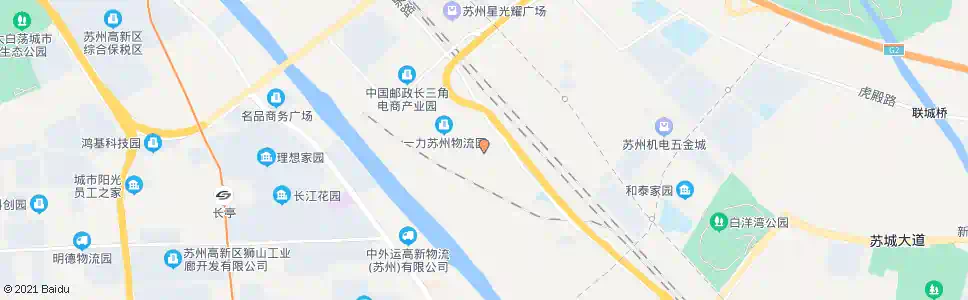 苏州金储路虎泉路西_公交站地图_苏州公交_妙搜公交查询2025