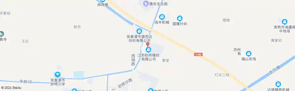 苏州欧桥书厅_公交站地图_苏州公交_妙搜公交查询2025