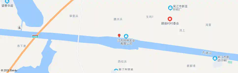 苏州桃花渡桥_公交站地图_苏州公交_妙搜公交查询2025