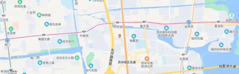 苏州园区一中_公交站地图_苏州公交_妙搜公交查询2025