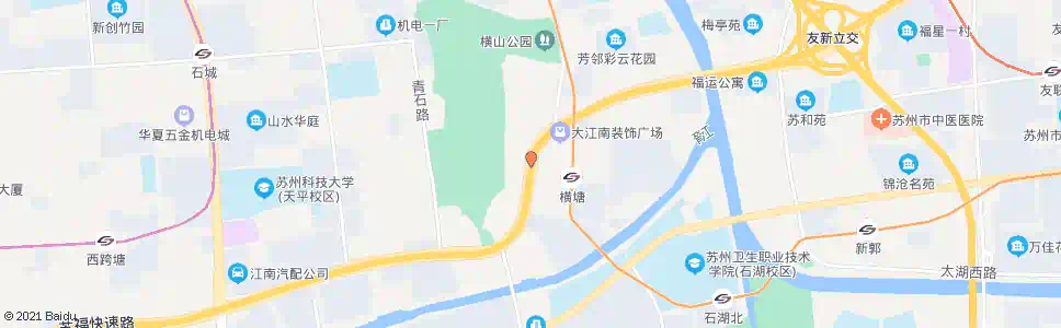 苏州晋源路滨河路西_公交站地图_苏州公交_妙搜公交查询2025