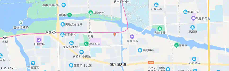 苏州莲香新村_公交站地图_苏州公交_妙搜公交查询2025