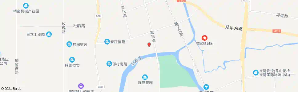 苏州陆家文化中心_公交站地图_苏州公交_妙搜公交查询2025