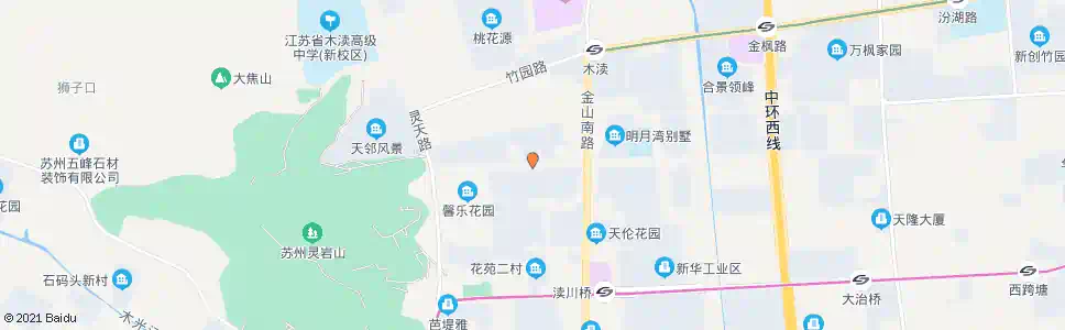 苏州向阳路金山南路西_公交站地图_苏州公交_妙搜公交查询2025