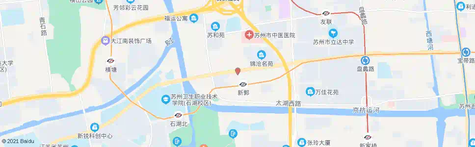 苏州前范村_公交站地图_苏州公交_妙搜公交查询2025