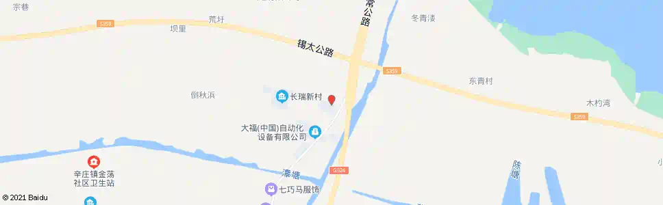 苏州长瑞警务室_公交站地图_苏州公交_妙搜公交查询2025