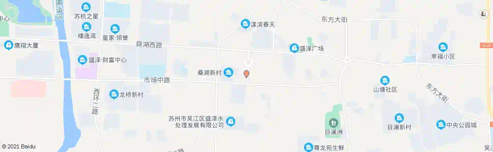 苏州东盛步行街南_公交站地图_苏州公交_妙搜公交查询2025