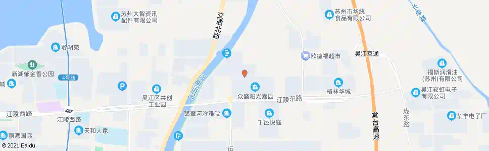 苏州阳光嘉园北门_公交站地图_苏州公交_妙搜公交查询2025